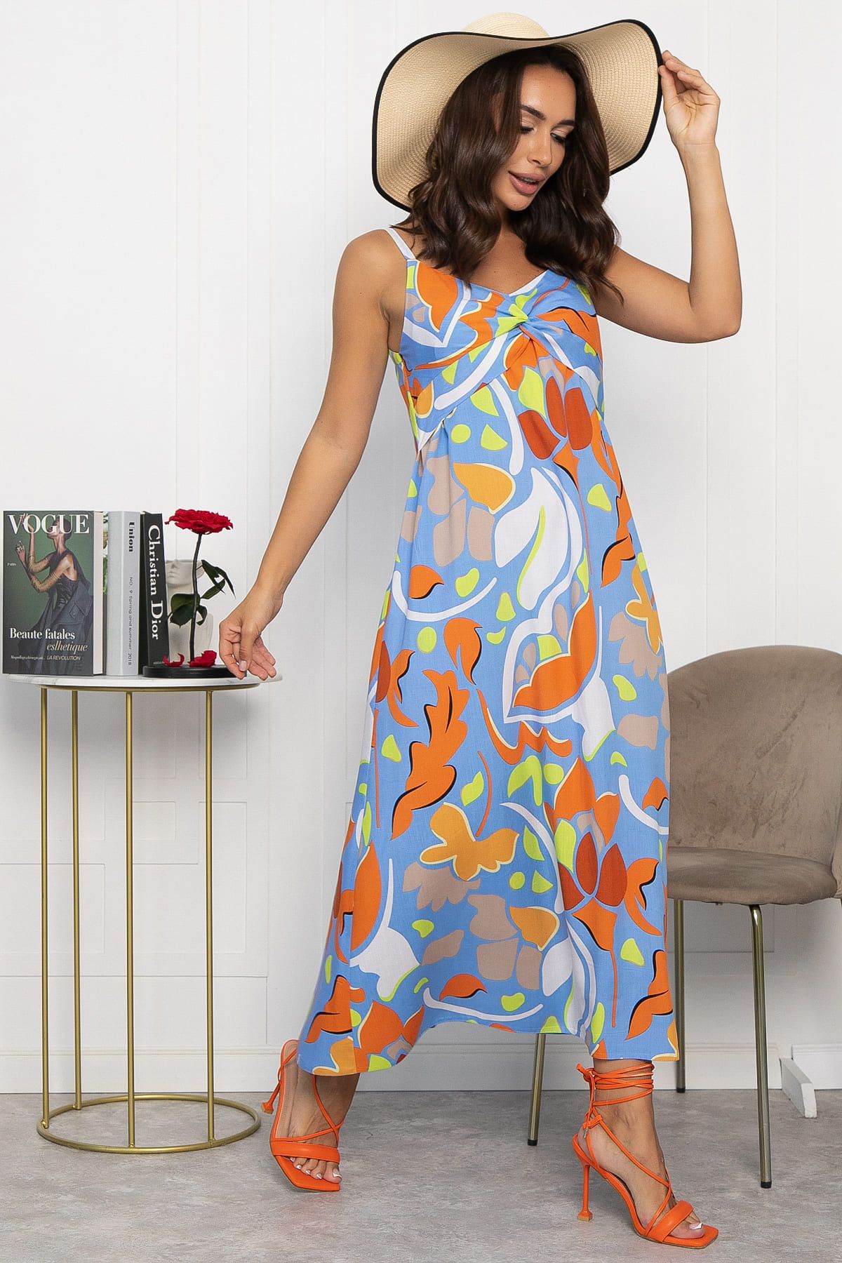 Сарафан Мерида (голубое) П14040-35М