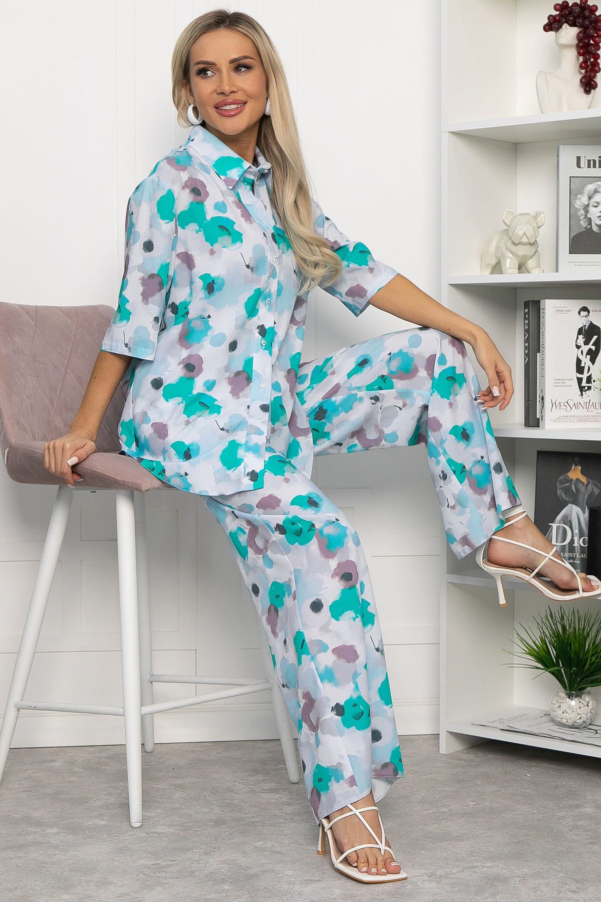 Костюм Алиот (голубой) К15408-7М