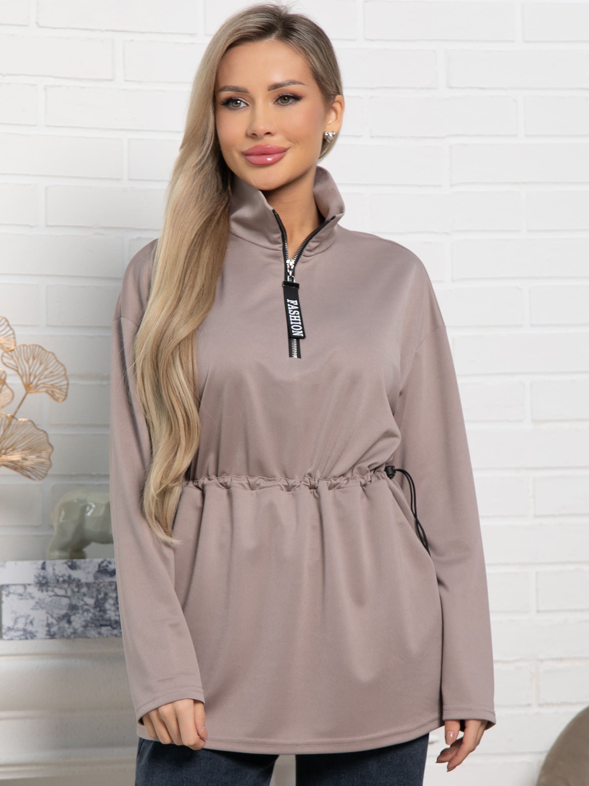 Блуза Долгожданная встреча (пыльная роза) Б15081-5М