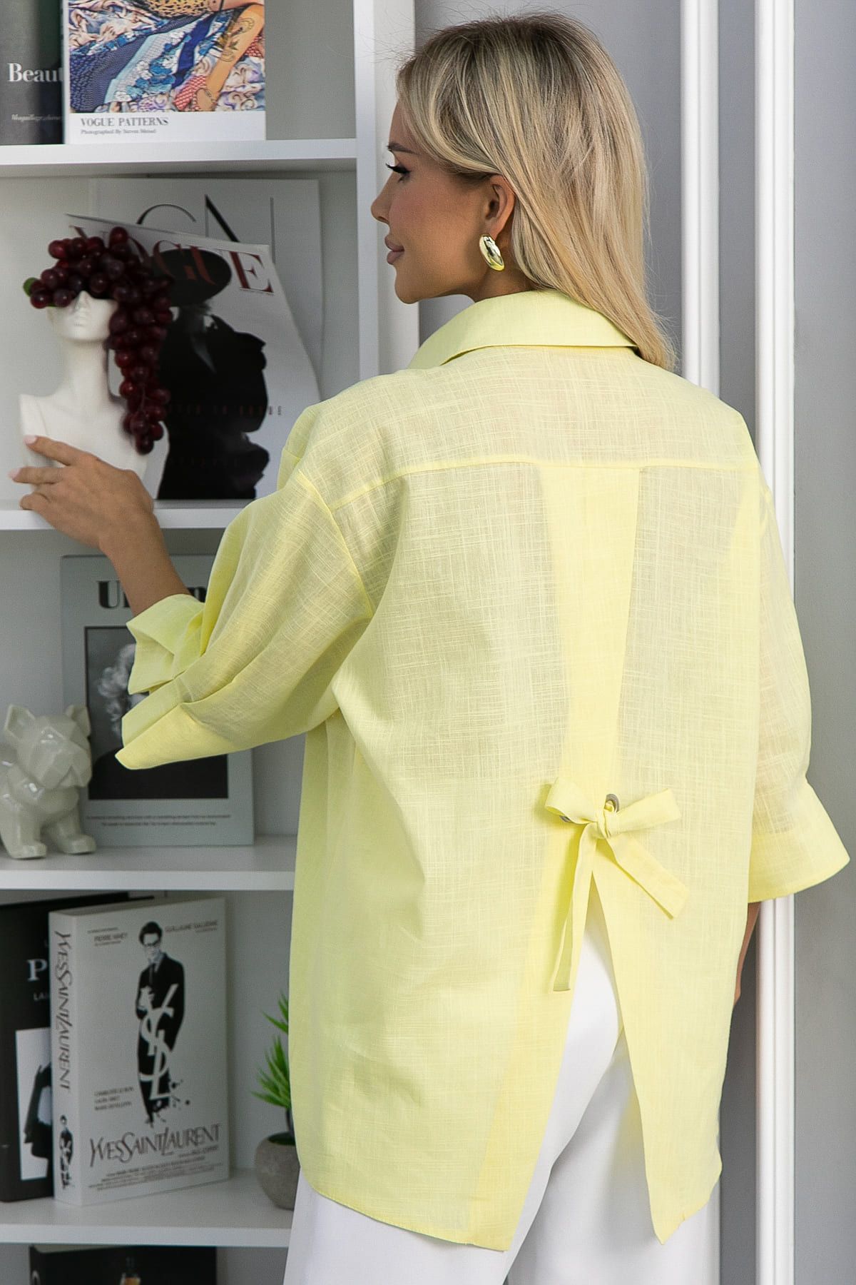 Блуза Ясмина (желтая) Б15334-5М