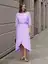 Платье Танго вдвоем (лиловое) П15166-1М