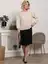 Костюм с юбкой Совершенство форм (бежево-черный) К15293-10М