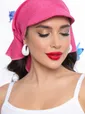 Косынка с козырьком (фуксия) КК58