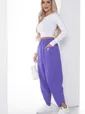 Брюки бохо (сирень) Б9088