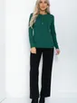 Блуза Линда (зеленая) Б11898