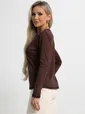 Блуза Новелла (шоколад) Б15492-24М
