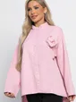 Блуза Луиза (розовая) Б15028-39М