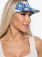 Козырек хлопковый (мозаика/голубой) КЗ47