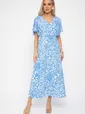 Платье Летнее настроение (голубое) П13728-7М