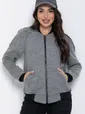 Бомбер Каприз (серый) Б12627-13
