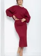 Костюм Мендес (бордовый) К12047
