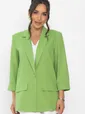 Пиджак льняной Мэрлин (зеленый) Б15429-7М