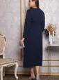 Платье Моя история (синий) П15019-13М
