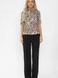 Блуза трикотажная Новый день НЬЮ (бежевая) Б14369-19М