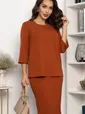 Костюм трикотажный Джуди (терракот) К14341-10М
