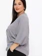 Блуза Вэнсдей (серая) Б14820-4М