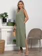 Платье Айлин (оливковое) П15353-19М