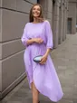 Платье Танго вдвоем (лиловое) П15166-1М