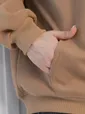 Худи Выше неба (коричневое) Б12919-4М