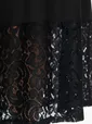 Юбка с кружевом Элегия (черная) Ю14913-10М