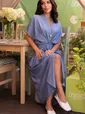 Платье Исландия (голубое) П14008-30М