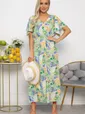 Платье Летнее настроение (зеленое) П15467-7М