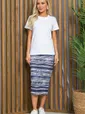 Юбка Ялта (сине-белая) Ю13389-10М