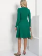 Платье В большом городе (зеленое) П12835-39М
