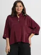 Блуза Серенада (бордовая) Б15135-24М