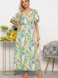 Платье Летнее настроение (зеленое) П15467-7М