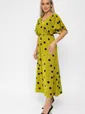 Платье Летнее настроение (лайм) П15468-7М
