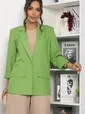 Пиджак льняной Мэрлин (зеленый) Б15429-7М