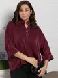 Блуза Серенада (бордовая) Б15135-24М