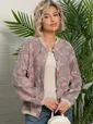 Пыльник С тобой навсегда (серо-розовый) Б15805-7М
