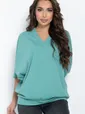Блуза Вэнсдей (мята) Б11456