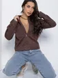 Бомбер Александра (шоколадный) Б12495-2