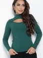 Блуза Лилит (изумруд) Б11256