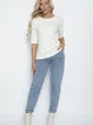 Блуза Лиза (молочная) Б11375
