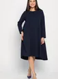 Платье Точка стиля (синее) П14832-16М