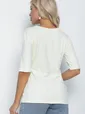 Блуза Лиза (молочная) Б11375