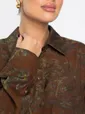 Блуза Тайна очарования (коричневая) Б14433-5М