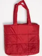 Сумка-шопер стеганая (красная) СШ06-46