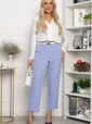 Брюки укороченные Энни (голубые) Б14286-10М