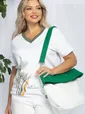 Сумка Торба (молочно-зеленая) СТ3