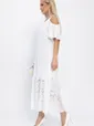 Платье Разбивая сердца (белое) П13350-7М