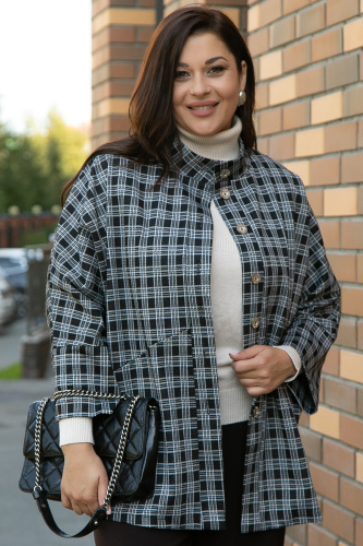 Жакет Вместе навсегда (черный) Б12802-4М