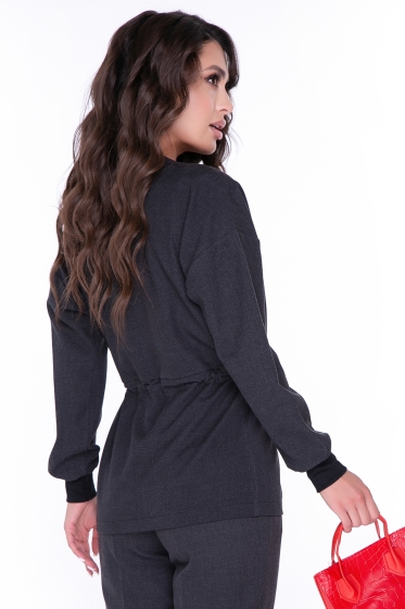 Жакет "На стиле" (серый) Б2579