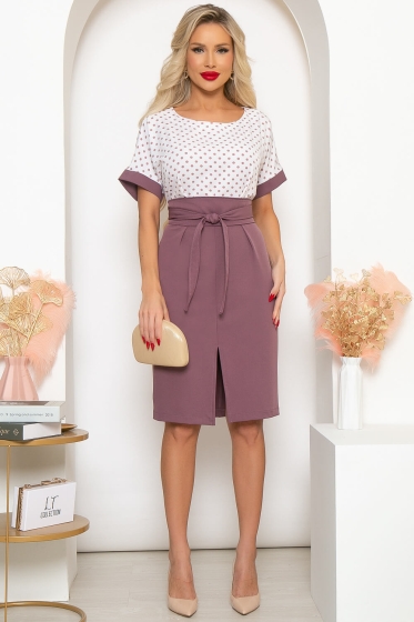 Платье "Неотразимая" (горох) П4146