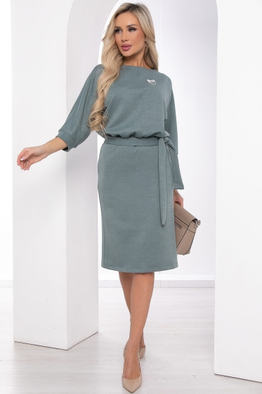 Платье "Легкое настроение" (мята) П8449