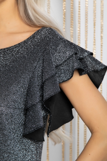 Платье Элиза (серебро) П12188-36